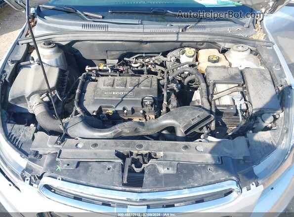 1G1PE5SB2G7136605 2016 CHEVROLET CRUZE Silver უკანა ხედი
