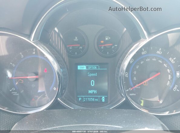 1G1PE5SB3G7112684 2016 CHEVROLET CRUZE Red Вид задніх сидінь