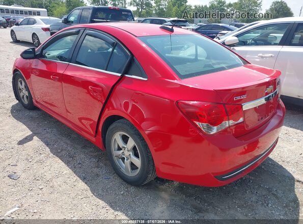 1G1PE5SB3G7112684 2016 CHEVROLET CRUZE Red Задня ліва чверть