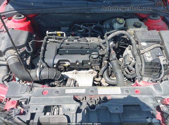 1G1PE5SB3G7112684 2016 CHEVROLET CRUZE Red Вид ззаду