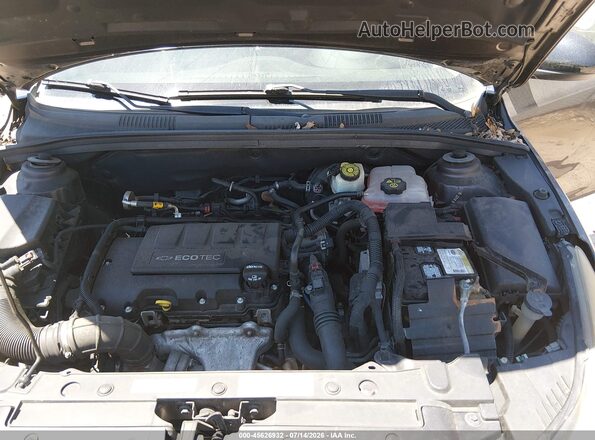 1G1PE5SB3G7164672 2016 CHEVROLET CRUZE Black უკანა ხედი