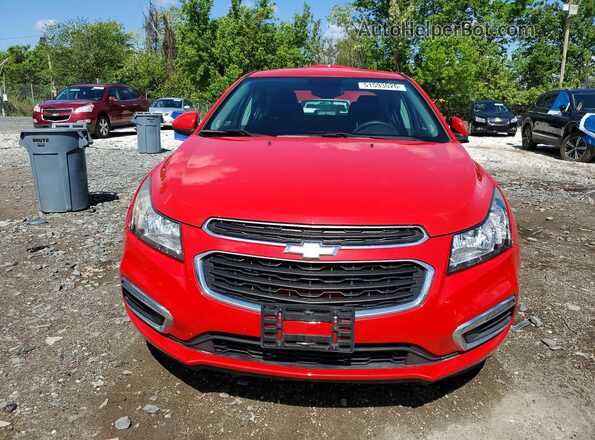 1G1PE5SB4G7117716 2016 CHEVROLET CRUZE Red Вид спереду