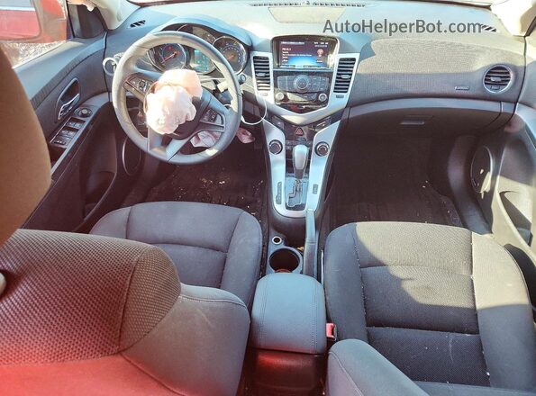 1G1PE5SB4G7169427 2016 CHEVROLET CRUZE Red Vista del salpicadero