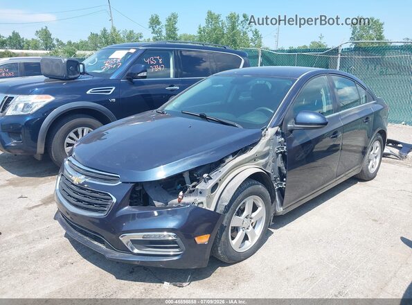 1G1PE5SB4G7202765 2016 CHEVROLET CRUZE Blue Vista tres cuartos delantera izquierda