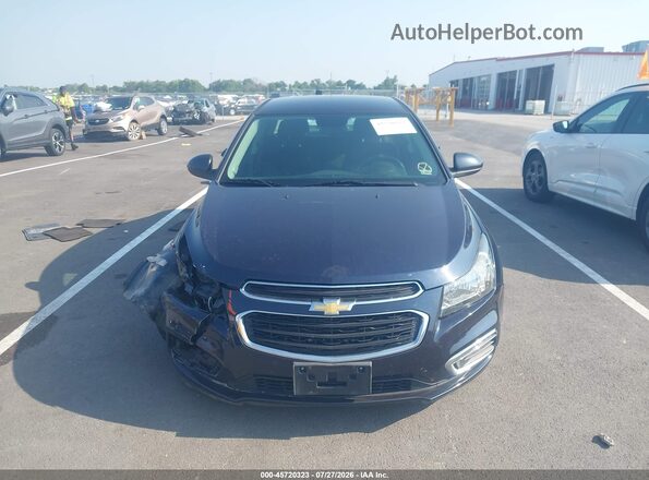 1G1PE5SB4G7224782 2016 CHEVROLET CRUZE Синий Вид щитка приборов