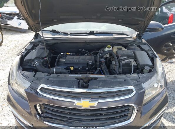1G1PE5SB5G7112735 2016 CHEVROLET CRUZE Black Հետևի տեսք