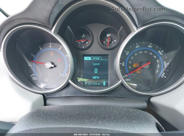1G1PE5SB5G7175379 2016 CHEVROLET CRUZE Silver Вид задніх сидінь