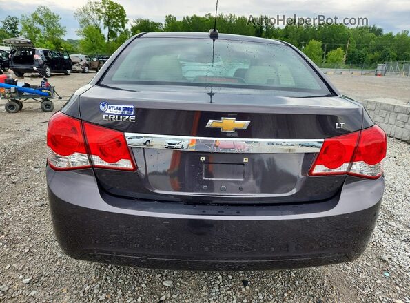 1G1PE5SB5G7218795 2016 CHEVROLET CRUZE Gray უკანა ხედი