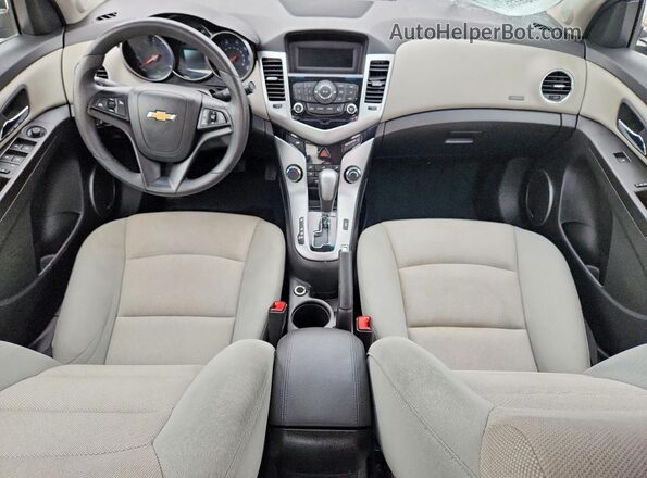 1G1PE5SB5G7218795 2016 CHEVROLET CRUZE Gray წინა პანელის ხედი