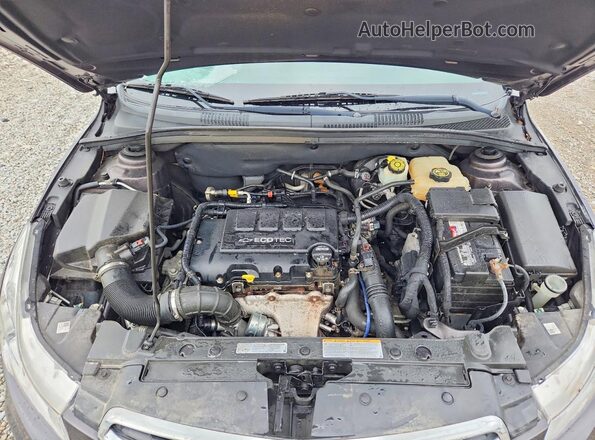 1G1PE5SB5G7218795 2016 CHEVROLET CRUZE Gray უკანა სალონის ხედი
