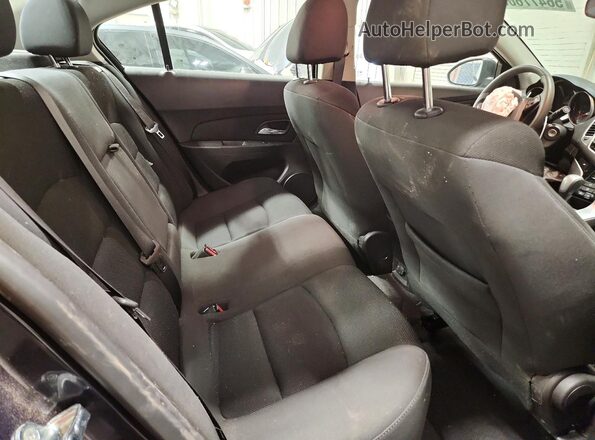 1G1PE5SB6G7159336 2016 CHEVROLET CRUZE Black Rear seats view