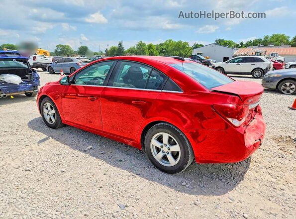 1G1PE5SB7G7114356 2016 CHEVROLET CRUZE Red Rear left
