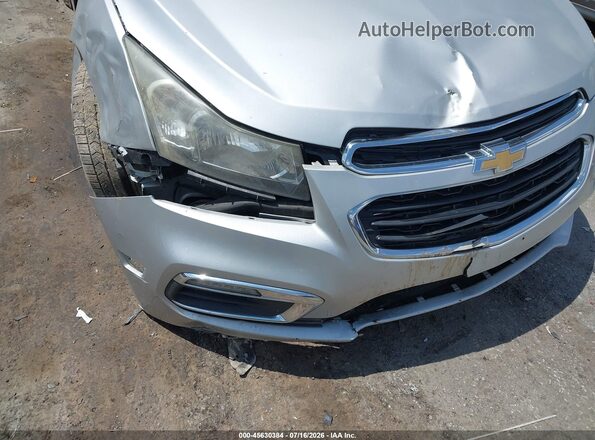 1G1PE5SB7G7144568 2016 CHEVROLET CRUZE Silver Front view