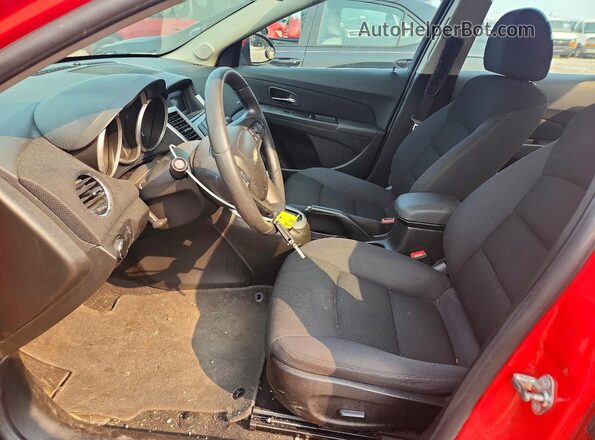 1G1PE5SB7G7181622 2016 CHEVROLET CRUZE Red Вид салону спереду