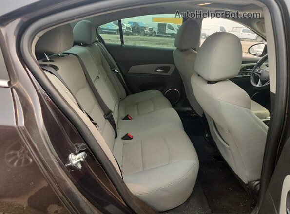 1G1PE5SB8G7189180 2016 CHEVROLET CRUZE Charcoal Вид задніх сидінь