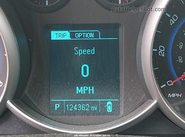 1G1PE5SB8G7196047 2016 CHEVROLET CRUZE Белый 