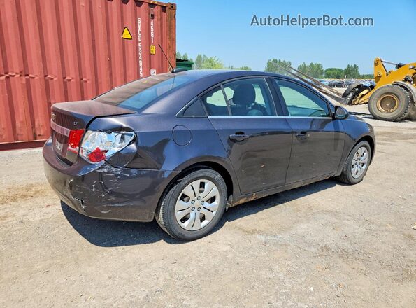 1G1PE5SBXG7104484 2016 CHEVROLET CRUZE Black Tył prawy