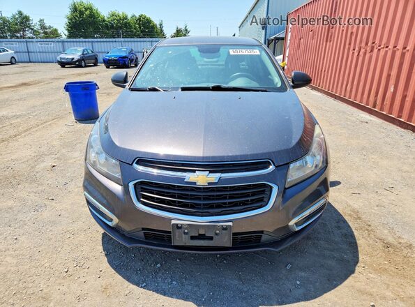1G1PE5SBXG7104484 2016 CHEVROLET CRUZE Black Widok z przodu