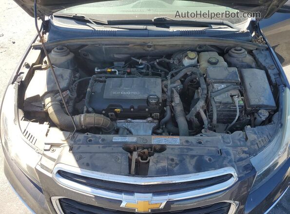 1G1PE5SBXG7111922 2016 CHEVROLET CRUZE Charcoal Widok wnętrza z tyłu