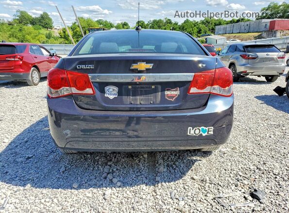 1G1PE5SBXG7124377 2016 CHEVROLET CRUZE Blue Հետևի տեսք