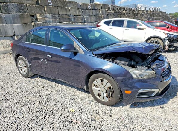 1G1PE5SBXG7124377 2016 CHEVROLET CRUZE Blue Առջևի աջ