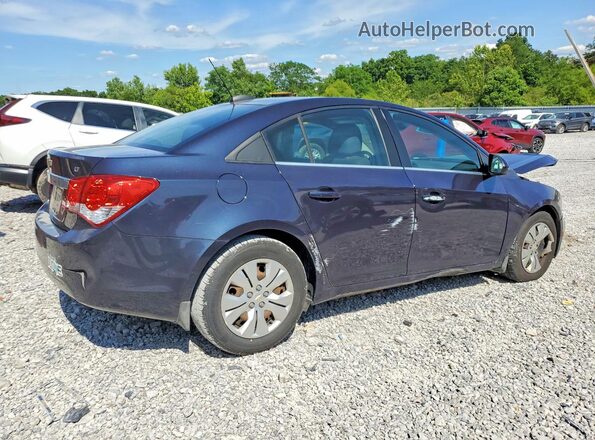 1G1PE5SBXG7124377 2016 CHEVROLET CRUZE Blue Հետևի աջ