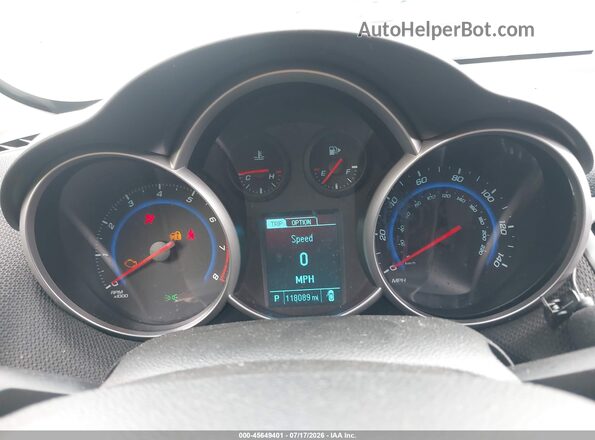 1G1PE5SBXG7176415 2016 CHEVROLET CRUZE Gray უკანა სავარძლების ხედი