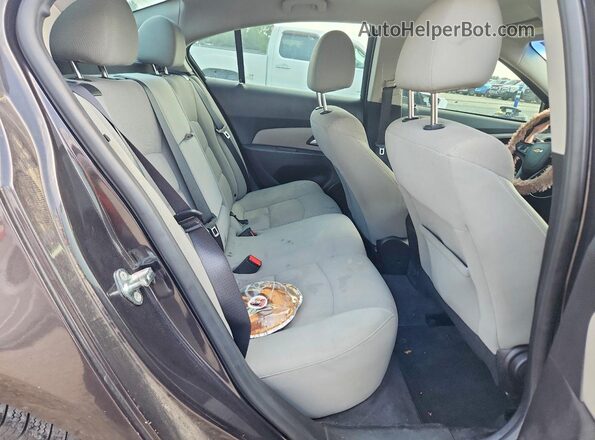1G1PE5SBXG7183915 2016 CHEVROLET CRUZE Black Rear seats view