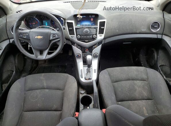 1G1PE5SBXG7189438 2016 CHEVROLET CRUZE Red Առջևի վահանակի տեսք