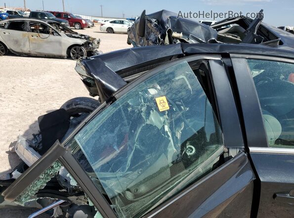1G1PE5SBXG7194686 2016 CHEVROLET CRUZE Black Widok tylnych siedzeń