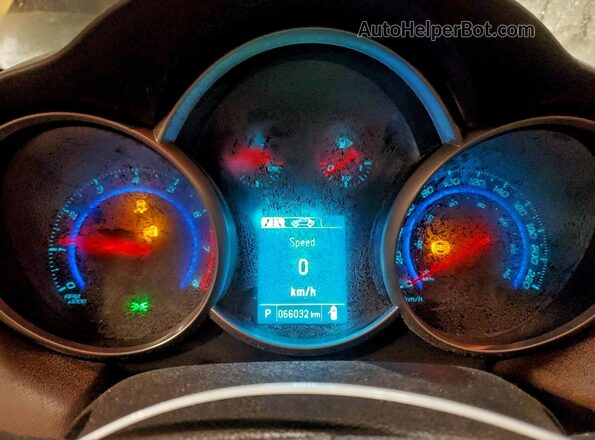 1G1PF5SB5G7185522 2016 CHEVROLET CRUZE Charcoal Widok zestawu wskaźników