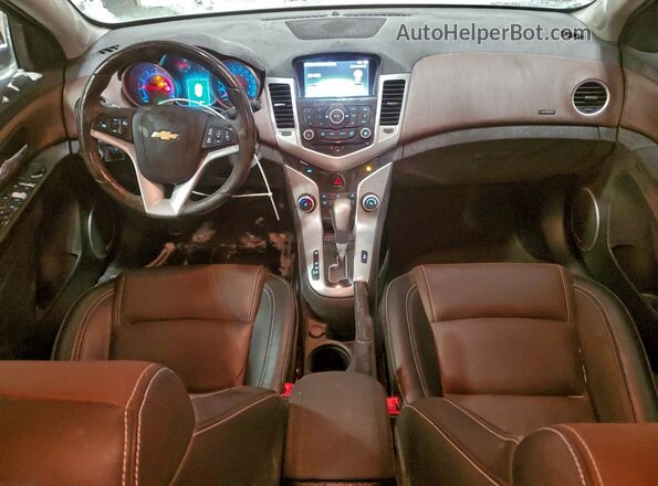 1G1PF5SB5G7185522 2016 CHEVROLET CRUZE Charcoal Widok deski rozdzielczej