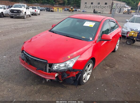 1G1PF5SB6G7126057 2016 CHEVROLET CRUZE Красный Передняя левая четверть