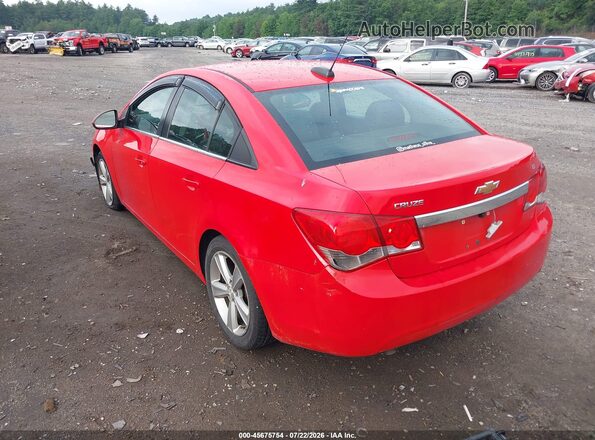 1G1PF5SB6G7126057 2016 CHEVROLET CRUZE Красный Задняя левая четверть