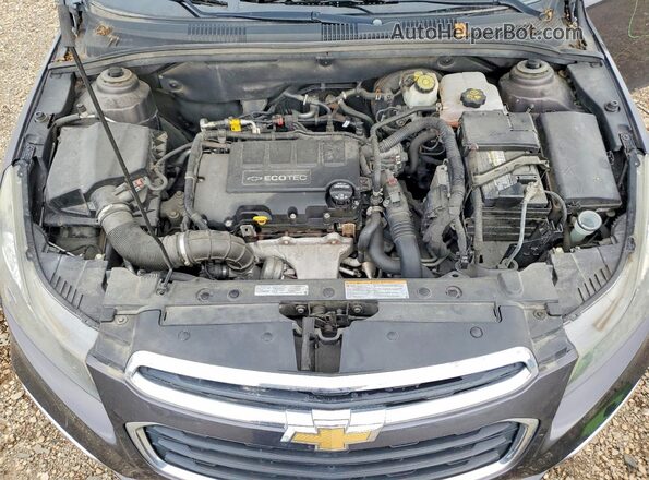 1G1PF5SBXG7127311 2016 CHEVROLET CRUZE Gray უკანა სალონის ხედი