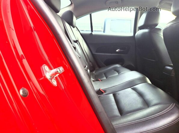 1G1PG5SB0G7117514 2016 CHEVROLET CRUZE Красный Вид задних сидений