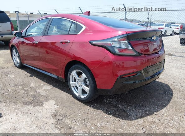 1G1RA6S58JU153826 2018 CHEVROLET VOLT Red უკანა მარცხენა