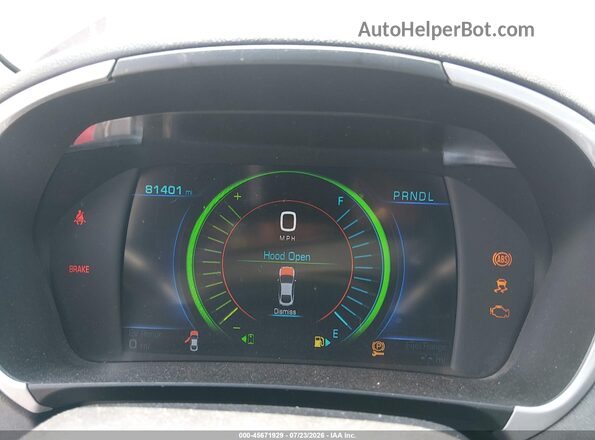 1G1RA6S58JU153826 2018 CHEVROLET VOLT Red უკანა სავარძლების ხედი