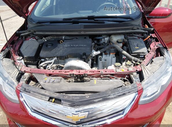 1G1RA6S58JU153826 2018 CHEVROLET VOLT Red უკანა ხედი