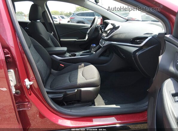 1G1RA6S58JU153826 2018 CHEVROLET VOLT Red წინა სალონის ხედი