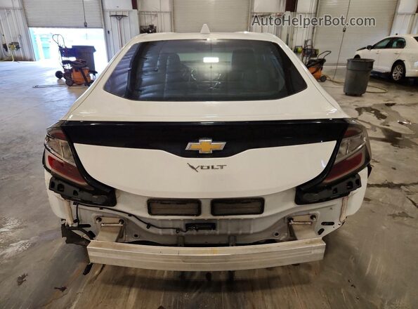1G1RB6S58JU142001 2018 CHEVROLET VOLT White Widok z tyłu