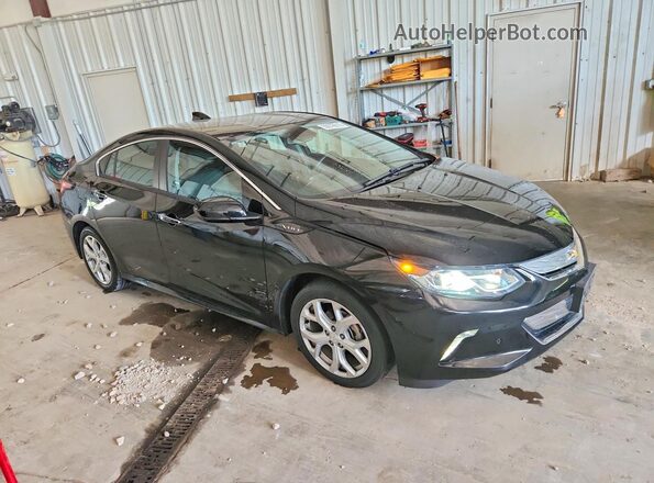 1G1RB6S59HU192545 2017 CHEVROLET VOLT Черный Передняя правая четверть