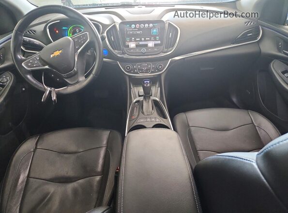 1G1RB6S59HU192545 2017 CHEVROLET VOLT Черный Вид панели приборов