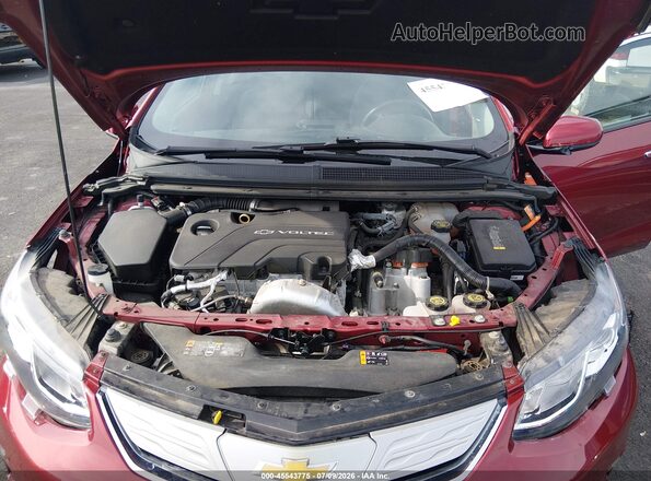 1G1RB6S59JU153248 2018 CHEVROLET VOLT Red უკანა ხედი