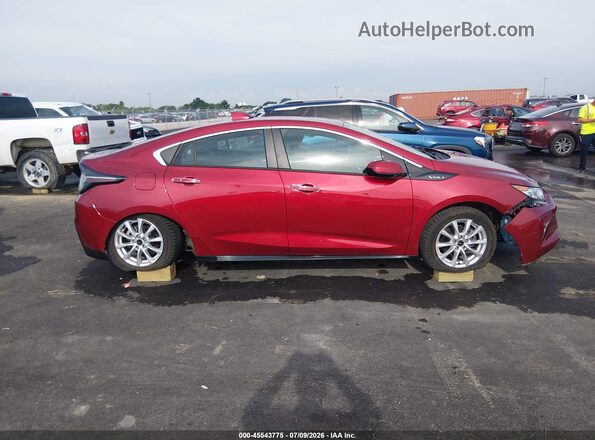 1G1RB6S59JU153248 2018 CHEVROLET VOLT Red უკანა სალონის ხედი