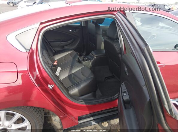 1G1RB6S59JU153248 2018 CHEVROLET VOLT Red VIN კოდის სტიკერის ხედი
