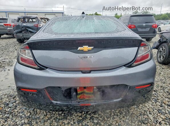 1G1RC6S53JU136135 2018 CHEVROLET VOLT Gray Widok z tyłu