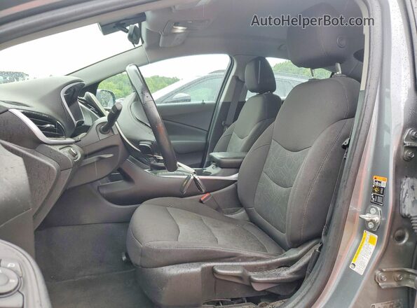 1G1RC6S53JU136135 2018 CHEVROLET VOLT Gray Widok wnętrza z przodu