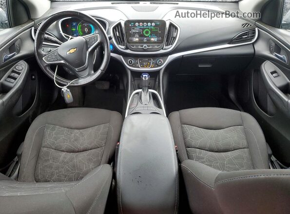 1G1RC6S53JU136135 2018 CHEVROLET VOLT Gray Widok deski rozdzielczej