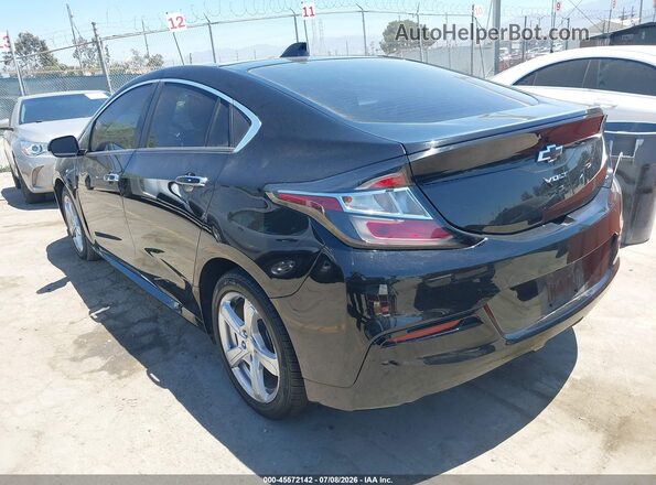1G1RC6S53JU153291 2018 CHEVROLET VOLT Black Trasero izquierdo